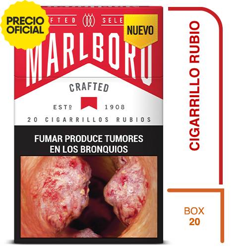 CIGARRILLOS (MARLBORO CRAFTED)   BOX 20
